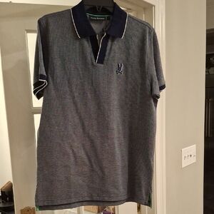 Psycho Bunny Navy Polo Shirt